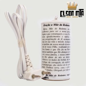 Vela Elétrica Bivolt Mãe do Redentor 14x ...