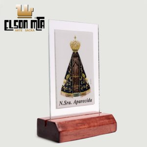 Pedestal Aparecida 10x6,5 cm Acabamento M...