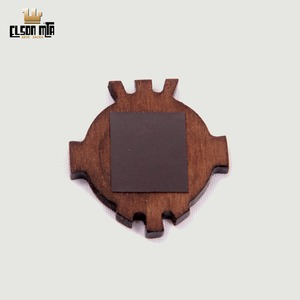 Magneto Anunciação 5x4,6 cm Madeira Acaba...