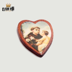 Magneto Santo Antônio 5x4 cm Madeira Aca ...