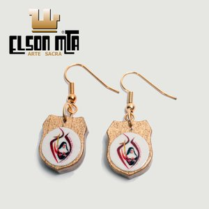 Brinco Anzol Bárbara Maix 2x1,3 cm Acabam...