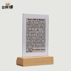 Pedestal Mãe do Redentor 10x6,5 cm Acabam...