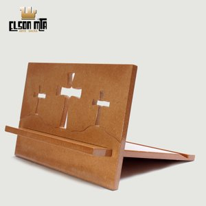 Porta Bíblia Calvário Grande 20x30 cm MD ...