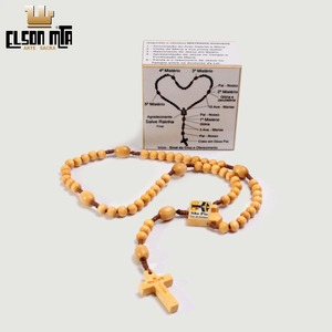 Terço São Pio com Porta-Terço Madeira Ac ...