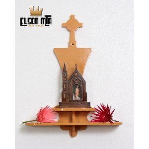 Altar Ostensório 31x24 cm MDF Acabamento ...