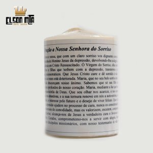 Vela Nossa Senhora do Sorriso com Oração ...