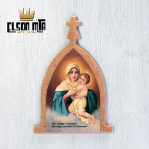 Magneto Peregrina  MTA 10x6,5 cm MDF Acab...