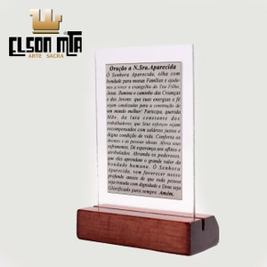 Pedestal Aparecida 10x6,5 cm Acabamento M...
