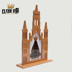 Peregrina Aparecida 26,5x18 cm MDF Acabam...