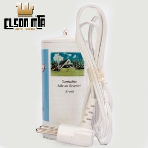 Vela Elétrica Bivolt 14x05 cm PERSONALIZÁVEL