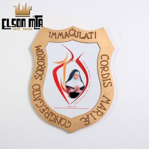 Escudo Bárbara Maix 30x23 cm MDF Acabamen...