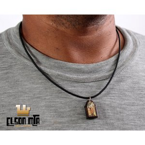 Gargantilha São Pelegrino 17 cm Acabament...