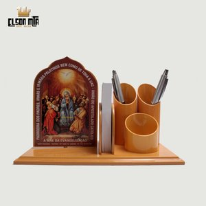 Porta Canetas Rainha dos Apóstolos 16x24 ...