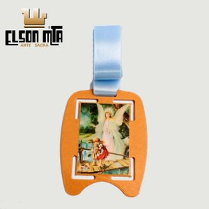 Medalha Berço Masculina Navegantes 10x7,5...