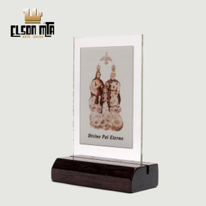 Pedestal Pai Eterno 10x6,5 cm Acabamento ...