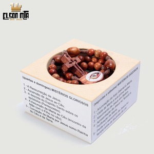 Terço Bárbara Maix com Porta-Terço Madeir...