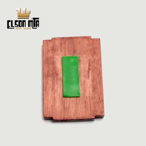 Adesivo Carmo para Carro 5x3,5 cm Madeir ...