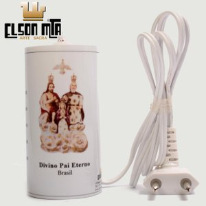 Vela Elétrica Bivolt Pai Eterno 14x05 cm