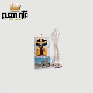 Vela Elétrica Bivolt São Pio 05x05 cm