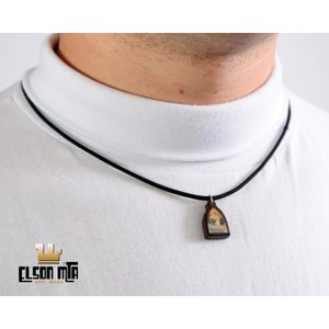 Gargantilha Peregrina MTA 17 cm Acabament...