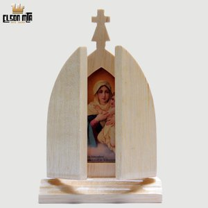 Peregrina MTA com Portas 13x8,5 cm Madeir...