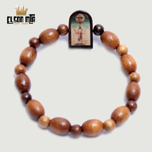 Pulseira Dezena Medianeira 6 cm Diâmetro ...