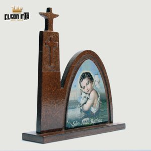Peregrina São João Batista 12x11 cm MDF  ...