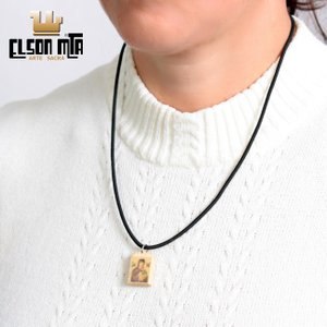 Gargantilha Perpétuo Socorro 17 cm Acabam...