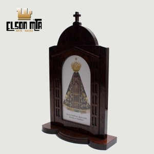 Peregrina Aparecida com Vidros 35,5x23 c ...