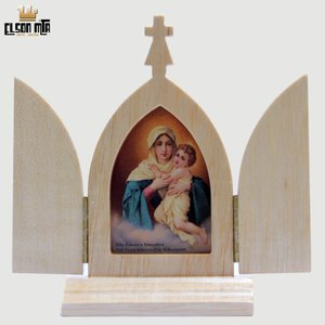 Peregrina MTA com Portas 13x8,5 cm Madeir...