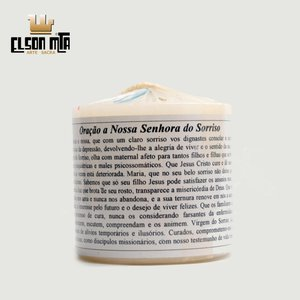 Vela Nossa Senhora do Sorriso com Oração ...