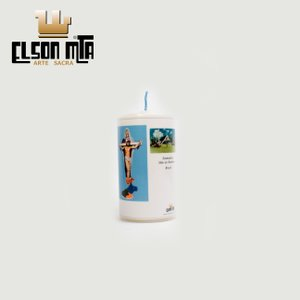 Vela Mãe do Redentor com Oração 05x5,5 cm
