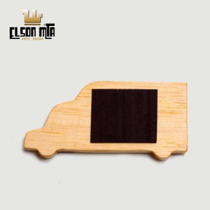 Magneto São Cristóvão 6x3 cm Madeira Aca ...