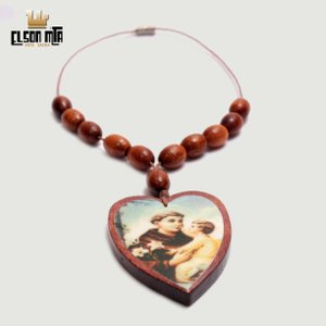 Dezena Retrovisor Santo Antônio 18 cm Mad...