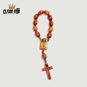 Mini Terço Medianeira 8 mm Madeira Acaba ...