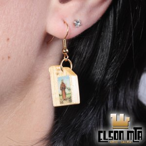 Brinco Anzol São Francisco 2x1,5 cm Acab ...