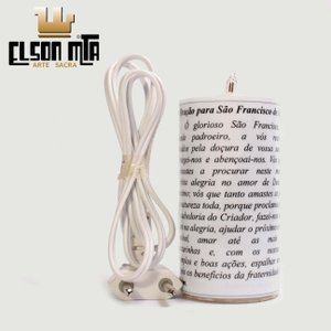 Vela Elétrica Bivolt São Francisco 10x05 cm