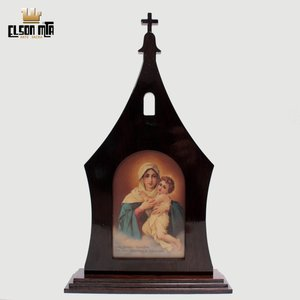 Santuário MTA com Vidros 35x20 cm Madeira...