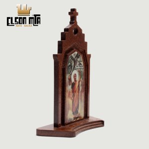 Peregrina São Pelegrino 20x13 cm MDF Aca ...