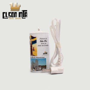 Vela Elétrica Bivolt São Pio 07x05 cm