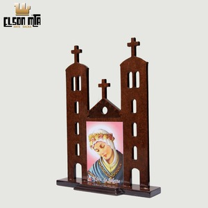 Santuário Salette 18x12 cm MDF Acabament ...