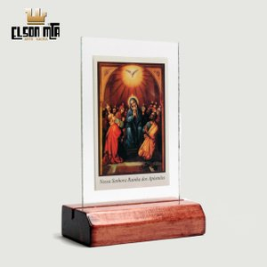 Pedestal Rainha dos Apóstolos 10x6,5 cm A...