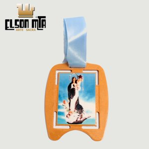 Medalha Berço Masculina Navegantes 10x7,5...