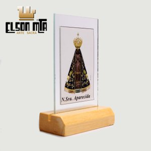 Pedestal Aparecida 10x6,5 cm Acabamento N...