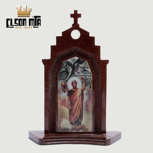 Peregrina São Pelegrino 12,5x9 cm  MDF Ac...