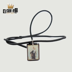 Gargantilha Carmo 17 cm Diâmetro Madeira ...