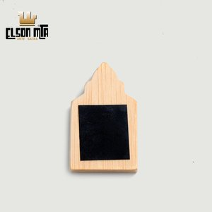 Magneto Sorriso 5x3 cm Madeira Acabamento...